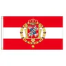 90x150cm 3 x5fts polnisch-litauische Commonwealth-Flagge