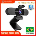 Webcam 1080p Full HD Web kamera mit Mikrofonen USB Computer Streaming Emet Kamera für Zoom PC