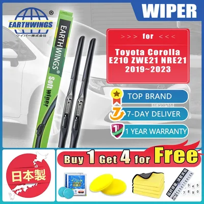 Für Toyota Corolla E210 Sport Hybrid ZWE21 NRE21 AZ1 2019 ~ 2023 Front Wischer Klingen Pinsel Windschutzscheibe Windschutz Auto zubehör