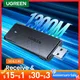 UGREEN WiFi Adapter USB 3 0 AC1300Mbps 5 8G & 2 4G Dual-Band USB WiFi für PC Desktop-Laptop wiFi