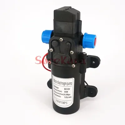 DC 12V/24V 80W Micro Membran Wasserpumpe selbstansaugende Booster Pumpe Automatische Schalter 330L/H Für Home garten