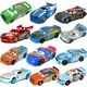 Autos Disney Pixar Autos 2 3 Spielzeug Blitz McQueen Mater Sheriff Legierung Metall Modell Auto 1:55