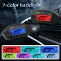 2023 neu 7 Farben digitaler Tachometer Moto Dashboard 10000 U/min Motorrad LCD Display Kilometer
