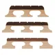 4/5/6 Saiten Ahorn Ebenholz Standard Banjo Brücke Holz Banjo Sattel mit Standard Banjo Brücke Größe