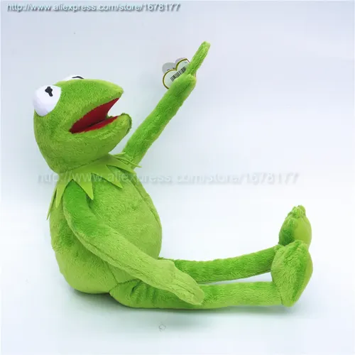 Kermit der Frosch der Muppet Show Rana Peluche Kermit Plüschtiere Puppe Muppets Kermit Frosch Plüsch