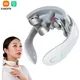 Xiaomi Mijia Nacken massage gerät USB-Ladung Heizung Magnet puls elektrische Nacken massage