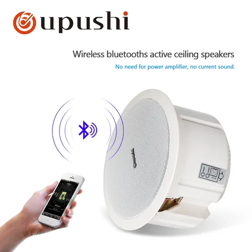 Hause bluetooth decke lautsprecher 6 5 zoll in wand lautsprecher weiß dach lautsprecher oupushi pa