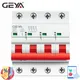 GEYA GYM8 4Pole Din Schiene Schalter Miniatur-leistungsschalter 6A-63A Din Schiene MCB 400V mit AUF