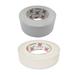 BESTONZON 2 Pcs 25M Waterproof Dual-sided Tape White Color Strong Adhesive Cloth Duct Tape DIY Cloth Stage Carpet Floor Tape (15mm 20mm Style)