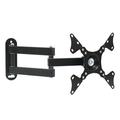 Universal Screen Rack Wall Mount Bracket Rotation TV Support Full Motion TV Mount Black Suitable for 18.37-41.99Inches Screen Bl