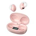 COFEST Ear Clip OWS Bluetooth Earphones Wireless Bluetooth Earphones Dual Ear Stereo High-end Sound Quality Bluetooth Earphones Pink