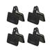 BESTONZON Durable Long-lasting Performance Bike Silent Brake Pads Bike Resin Brake Pads