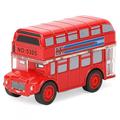 Car Model Toy Cartoon Bus Alloy Car Toy Highly Simulation Children Kid Pull Back Vehicle Toy Model Travel Bus Clockwork Toys