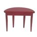 HOMEMAXS Mini House Half-Round Table Model Miniature Mini Wooden Furniture Desk Table