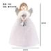 BESTONZON Angel Doll Xmas Tree Topper Christmas Angel Decoration Plush Angel Doll Christmas Tree Decor