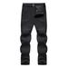 Amtdh Men s Sweatpants Clearance Outdoor Sports Cycling Climbing Pants Solid Color Slim Fit Stretch Straight Pants for Men Breathable Casual Comfy Trousers Mens Chino Pants Black XXL