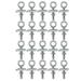 HOMEMAXS 20Pcs Chain Tension Adjusters Bike Chain Tensioners Adjustable Chain Tighteners Bike Chain Tools