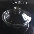 Hemoton Glass Tea Cup Lid Glass Cup Glass Cover Teacup Replacement Lid Top Lid Glass Lid