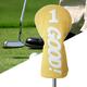 BAOSITY Wood Headcover Golf Club Head Cover Durable Women Men Golf Sports Golfer Gift for Golf Bag Golf Club Cover Golf Headcover No1 Yellow