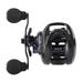 Carbon Fiber Baitcasting Reel 5+1BB Baitcaster Reel Fishing Reel High Speed 6.3: 1 Gear Ratio Magnetic Brake System