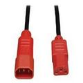 Tripp Lite P004-004 - Power cable (125 VAC) - IEC 320 EN 60320 C13 - IEC 320 EN 60320 C14 - 4 ft - black