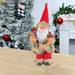 KIHOUT Flash Sales 10.2inch Santa Claus Figurines Standing Santa Statue Miniature Collection Hanging Santa Claus Pendant For Christmas Tree Fireplace Tabletop Centerpieces