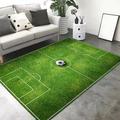 KIHOUT Flash Sales Indoor Football Field Game Rug Living Room Coffee Table Mat Bedroom Bedside Rug Bedroom Decoration Rug Kitchen Mat Home Decoration Entrance Door Mat