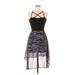 Charlotte Russe Cocktail Dress: Black Dresses - Women's Size Medium