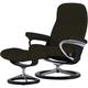 Stressless Relaxsessel mit Hocker Leder Consul S ¦ braun ¦ Maße (cm): B: 78 H: 97 T: 70 Polstermöbel > Sessel > Relaxsessel - Höffner