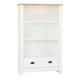 Seconique Ludlow Bookcase - White/Oak Effect