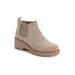 Women's Finley Francis Bootie by MUK LUKS in Taupe (Size 8 1/2 M)