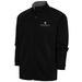 Men's Antigua Black Johns Hopkins Blue Jays Links Full-Zip Golf Jacket