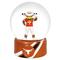 Texas Longhorns 100mm Mascot Glass Water Globe