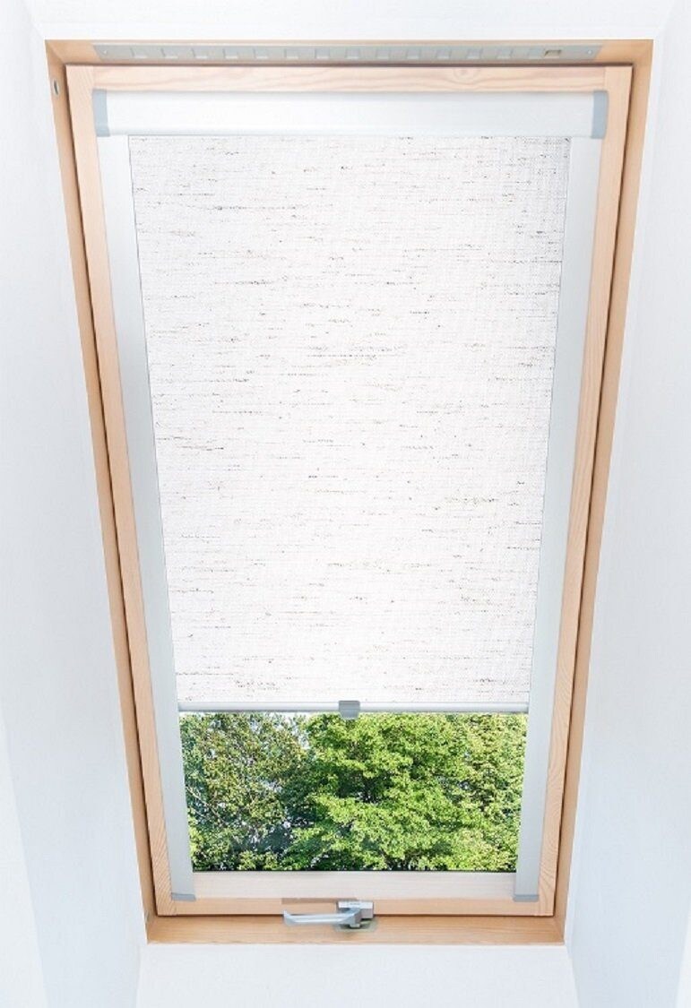 Dachfensterrollo Thermo verdunkelnd passend für Fakro 55/78 Natur Image