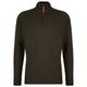 Stoic - MMXX.Nauta Wool Quarter Zip Sweater - Wollpullover Gr XXL schwarz