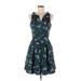 Slate & Willow Casual Dress: Green Dresses - Women's Size 6