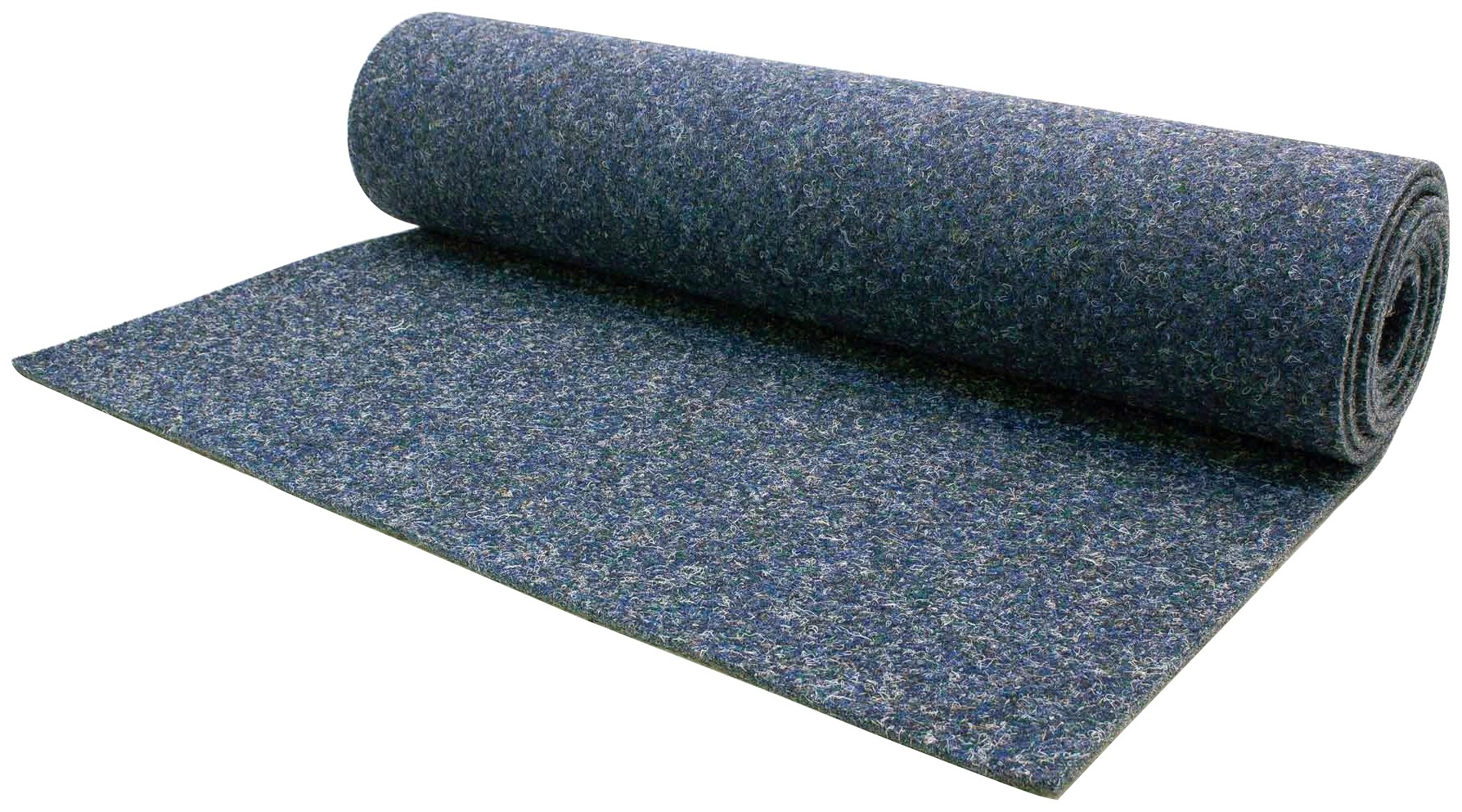 Nadelvliesteppich "MERLIN, Made in Netherlands", blau, B:200 H:5,2 L:1.600, Nadelfilz, PRIMAFLOR-IDEEN IN TEXTIL, Teppiche, Flachgewebe, Nadelvlies, meliert, besonders robust & strapazierfähig Image