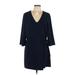 Halston Heritage Casual Dress: Blue Dresses - Women's Size 10