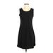 Columbia Active Dress - A-Line: Black Solid Activewear - Women's Size Small