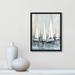 Casa Fine Arts Point Of Sail II Framed On Canvas by Susan Jill Print Canvas in Blue/Gray/White | 15.5 H x 12.5 W x 2 D in | Wayfair 68316-01