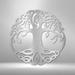 Red Barrel Studio® Classic Tree of Life Wall Décor Metal in Brown | 17" H x 17.5" W x 0.5" D | Wayfair 1634050FDC3B458A8F1ADCD65D0DE5FB