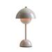 Orren Ellis Brunilde Metal Table Lamp Metal in Gray | 19.68 H x 9.05 W x 9.05 D in | Wayfair A6B802F8690D44059A7100AFD6FBA06B