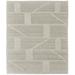 White 36 x 24 x 0.71 in Area Rug - Hokku Designs Rectangle Jalaycia Wool Area Rug Wool | 36 H x 24 W x 0.71 D in | Wayfair