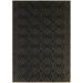 Black/White 83.86 x 62.99 x 0.23 in Area Rug - George Oliver Rectangle Kaesyn Rectangle 5'3" X 7' Indoor/Outdoor Area Rug | Wayfair