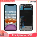 Écran tactile LCD OLED de remplacement pour iPhone Hébergements eur 3D 11 Pro Max 12 Mini