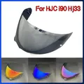 Lentille de visière de casque de moto HJ-33 pour HJC HJ-33 I90 remplacer anti-UV anti-rayures