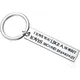 Je t'aime comme un Hobbit Loves Second Breakfast Keyring for Lord of the Rings Lover GérKeychain