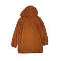 Bluedog Windbreaker Jackets: Orange Solid Jackets & Outerwear - Kids Girl's Size 4