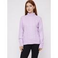 Vicci Germany Rollkragenpullover Damen flieder, 40