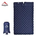 widesea camping Double Inflatable Mattress Outdoor Sleeping Pad Bed Ultralight Folding Travel Air